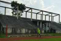 Foto : Tribun barat Stadion Kridaloka Jepon, Kabupaten Blora