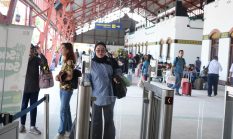 6 Hari Masa Angkutan Lebaran, Penumpang KA di Stasiun Cepu Didominasi Penumpang yang Turun