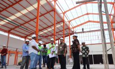 Progres Pembangunan Pasar Ngawen Blora Tembus 82 Persen